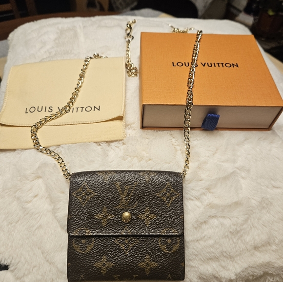 Authentic LOUIS VUITTON Monogram Portefeiulle Elise Leather Wallet Code#  SD0030 - Picture 15 of 16